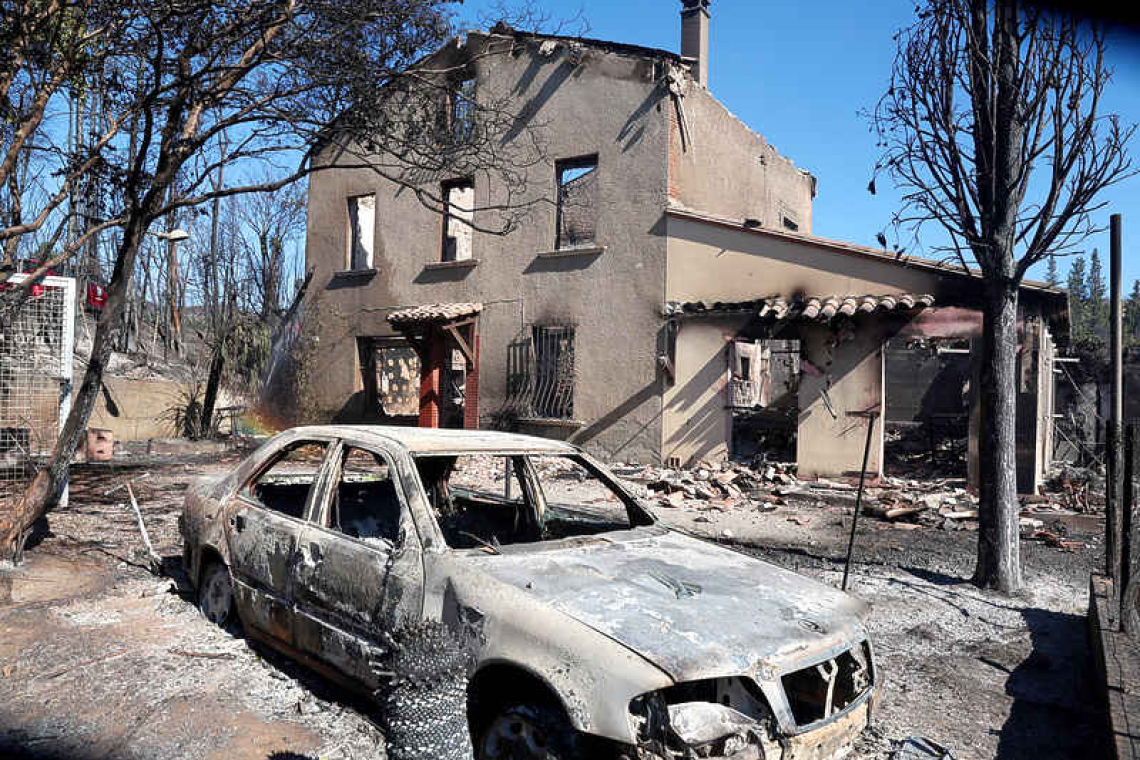 Wildfire in southern France forces 10,000 people from their homes